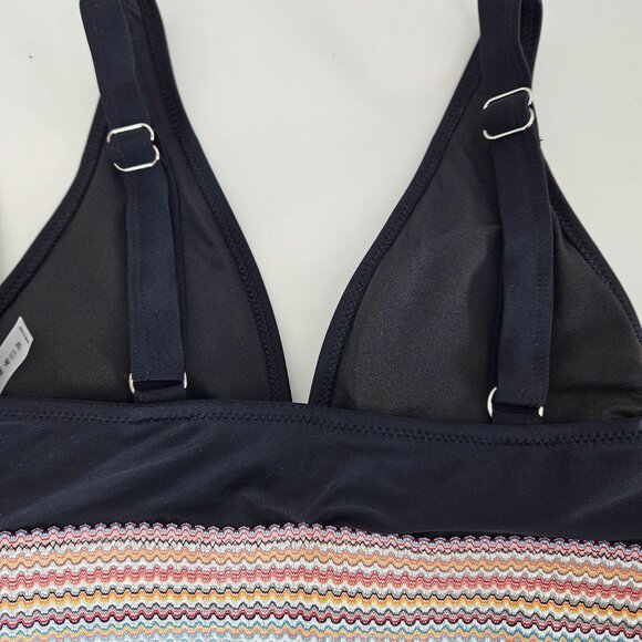 Blooming Jelly Womens Two Piece Bikini Set Tummy Control High Waisted Size Med - Picture 11 of 12